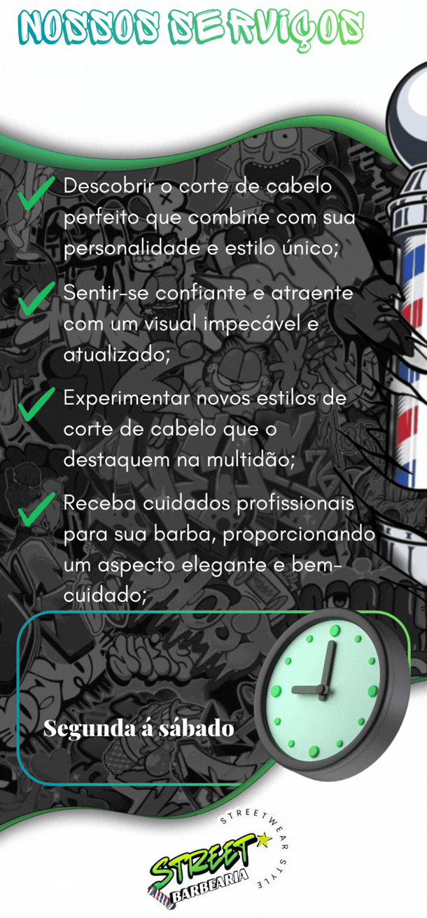 Street Barbearia Banner